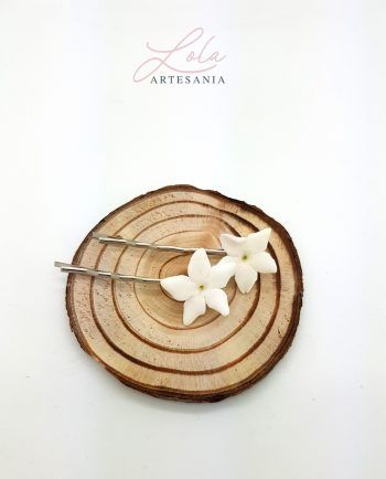 Horquilla Jazmín hecha a mano