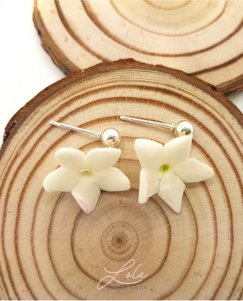 Pendiente Jazmín (acero)