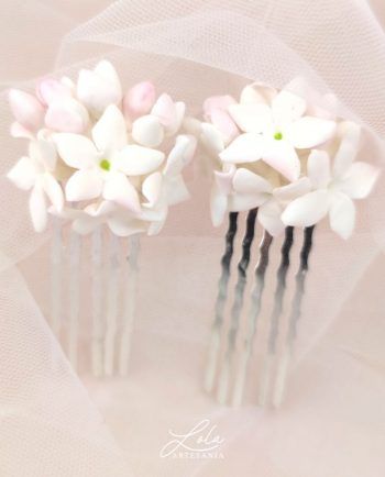 Peina Biznaga hecha a mano en porcelana fría por Artesanía Lola