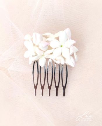 Peina Biznaga en Porcelana realizada a mano por Artesanía lola