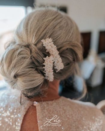 Peina Jazmines realizada artesanalmente por artesanía lola.