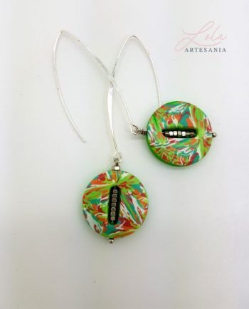 Primavera Flores Pendiente Largo