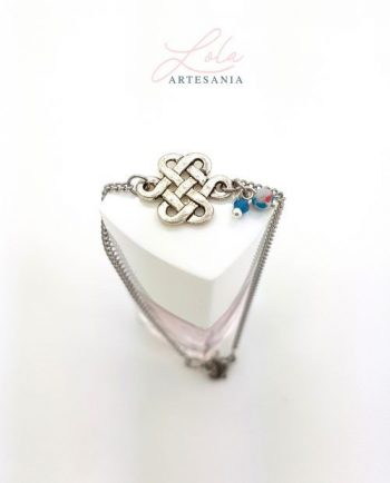 Pulsera Nudo Marinero Azul