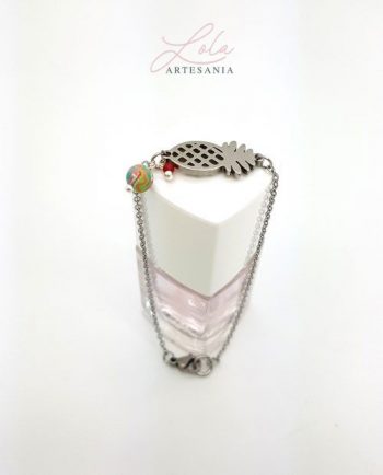 Pulsera Piña Acero Mujer