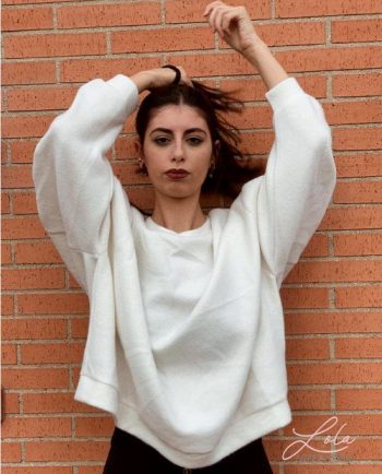 Pendiente largo de plata (925) de mujer, con piedra natural (cuarzo). Ideales para regalo.