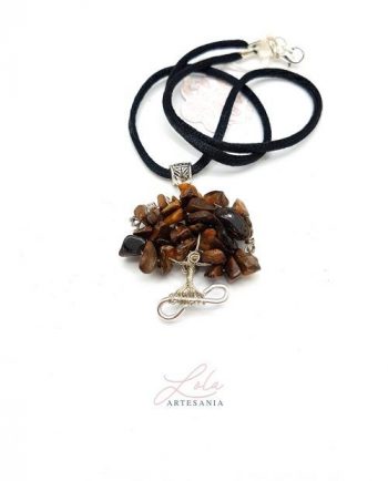Cuarzo Arbol Vida Collar
