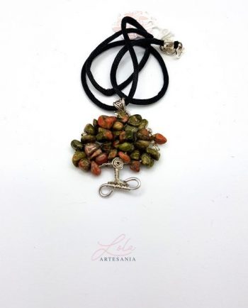 Árbol Vida de Cuarzo Verde