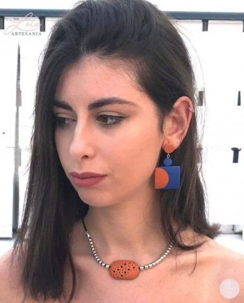 Collar Geométrico Artesanal Maxi