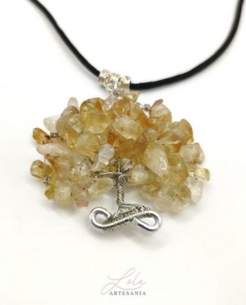 Ábol de la Vida Cuarzos hecho de forma artesanal.