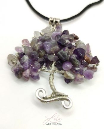 Colgante Amatista de Árbol de la Vida
