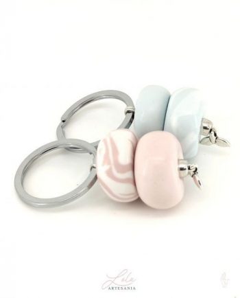 Llaveros Estampado Cebra