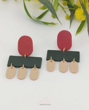 Pendientes Colgantes Geométricos