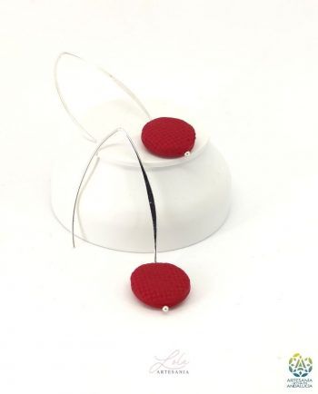 Pendientes Rojos Largos