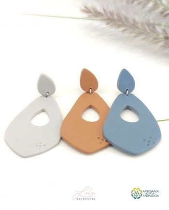 Pendientes de Gota de artesanía Lola
