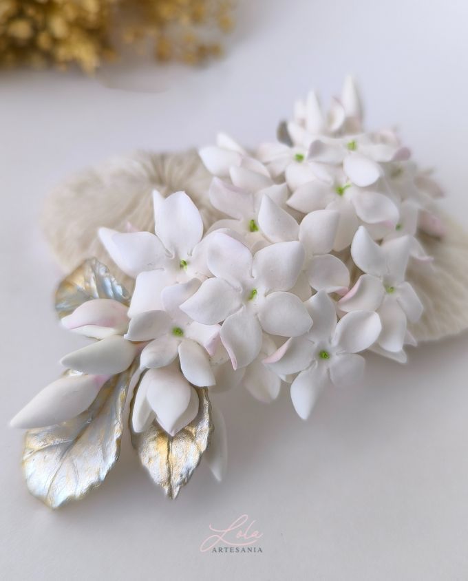 Tocado de Jazmín Para Novias