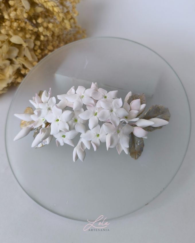 Tocado de Jazmín Para Novias - Imagen 5