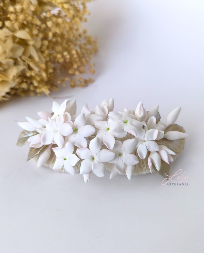 Tocado de Jazmín Para Novias - Imagen 3