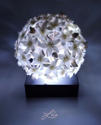 Lámpara de Biznaga en porcelana fría