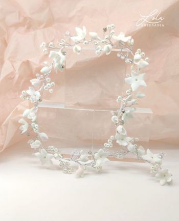 Tocado Joya Biznaga en porcelana fría de Artesanía lola