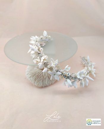 Biznaga en Felpa de Cristal hecha a mano por artesanía lola.